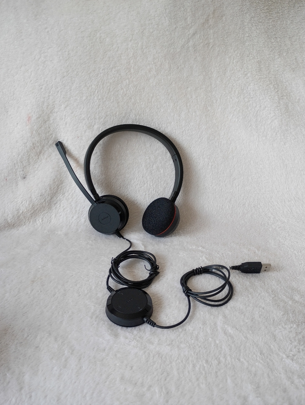 Jabra Evolve 20 UC Stereo Wired Headset/Music Headphones